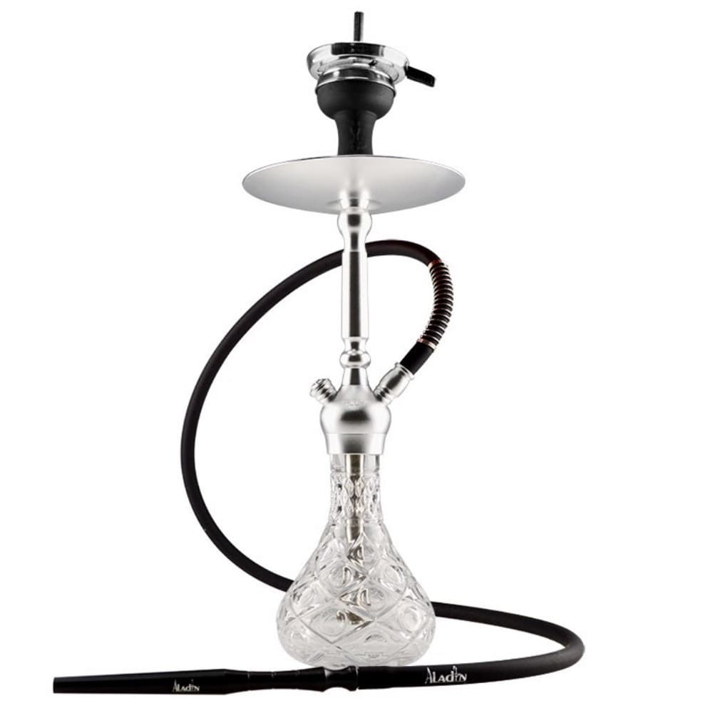 Aladin Alux M5 vízipipa – 50 cm | Ezüst