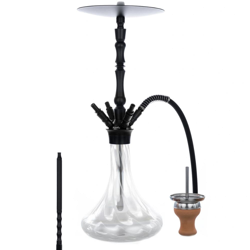 Aladin Alux Model 4 vízipipa – 70 cm | Fehér