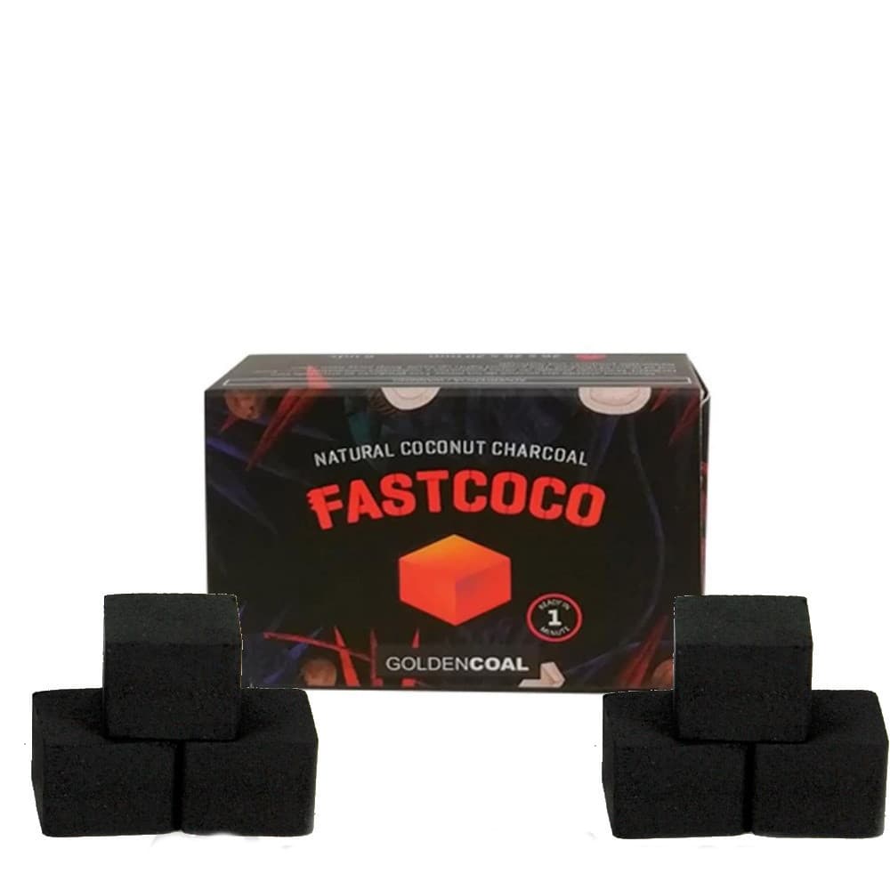 Fastcoco vízipipa szén
