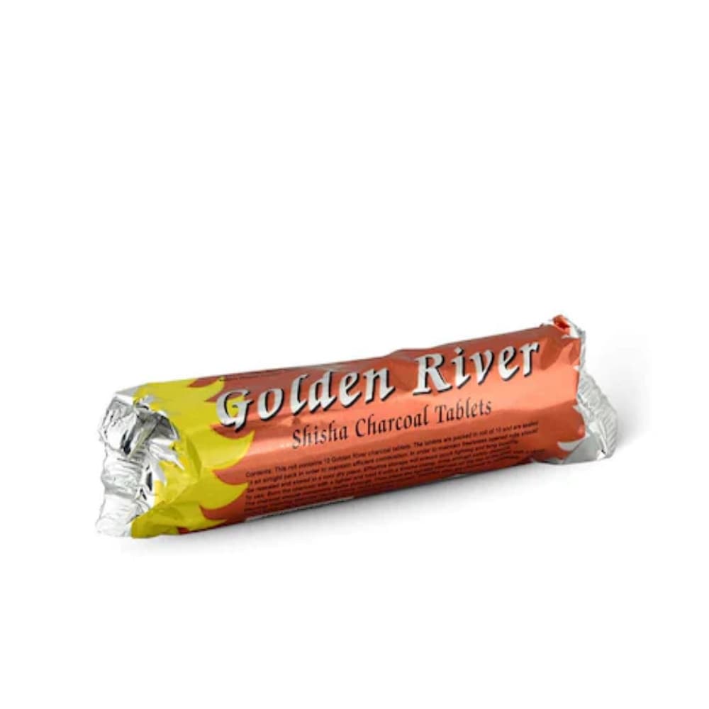 Golden River vízipipa szén – 33 mm